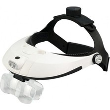 Hobilinka 5 Mercekli Çok Fonksiyonlu Başlık Tip Işıklı Büyüteç 81001H