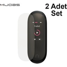 Hobilinka Mijobs Mi Band 5-4 Darbe Emici Ekran Koruyucu 2 Adet SET-(5775)