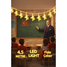 Okavango 4,5 Metre 3 Yıldız 1 Ay Led, 23 Nisan Süsleri 23 Nisan Okul Anaokulu Süslemeleri
