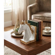 Mirsa Global Dekoratif At Kitap Tutucu Biblo (Biblo)