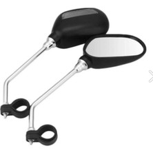 Feyza Design Reflektörlü Kelepçeli Bisiklet ve Elektrikli Bisiklet Aynası