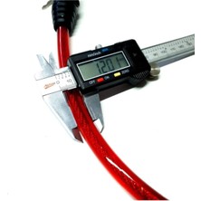 Feyza Design Kırmızı Halat Kilit 12X70CM - Güvenli ve Dayanıklı