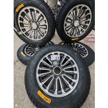 Feyza Design 3 Teker Kasalı Çelik Jant ve Kalın Dubleks Lastik 12 Inç 400