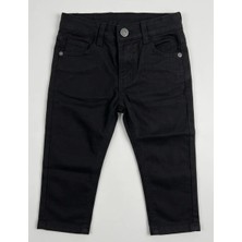 Nanica Erkek Çocuk Siyah Keten Pantolon 1-5 Yaş