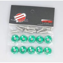 Feyza Design Renkli Jdm Vida Pul 10'lu Paket Elektrikli Scooter Aksesuarı