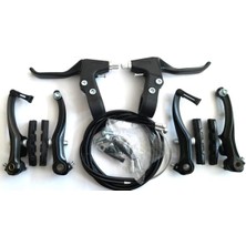 Feyza Design 24-29 Inç Uyumlu Siyah V-Fren Takımı - Bisiklet Aksesuarı