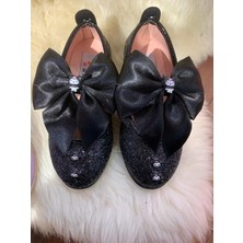 3b Kids Kuromi Siyah Kuromi Taşlı Babet