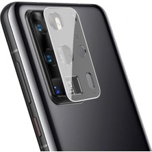 Hobilinka Huawei P40PRO+ Plus Kamera Koruma Cam+ Metal Lens Full Set BIRLEŞIK-(5775)
