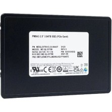 Samsung PM9A3 3.84TB Pcıe Gen4 X4 Nvme U.2 2.5'' Server Sunucu SSD MZ-QL23T80 MZQL23T8HCLS-00AAZ