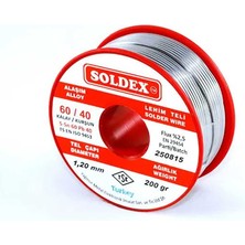 Hobilinka 60-40 Lehim Teli 200 gr 1 mm - Sn:60 / Pb:40