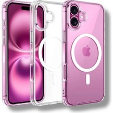 Bruntoo BR Iphone 17 Uyumlu Magsafe Şeffaf (Pc Sert) Melzeme Sararmaz Kılıf Darbeye Çiziklere Dayanıklı Hafif