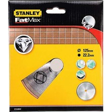 Stanley STA38007 Sürekli Elmas Disk, Metalik, 1 Adet, 125 mm