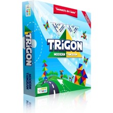 Feyza Design Modern Üçgen Tangram Zeka Oyunu - Çocuklar Için Eğitici Set