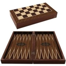 Hobilinka Ahşap Tavla Takımı Büyük Boy