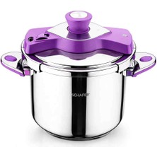 Schafer 7 Lt Lila Kapaklı Düdüklü Tencere