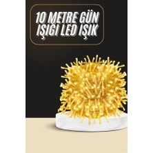 Moresun Buğz 10 Metre Günışığı LED Işık Fişli Dekoratif Ortam Aydınlatması 3 Modlu LED Şerit Işık - Buğz