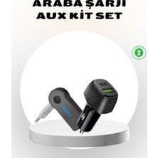 Hobilinka Bluetooth Aux Çevirici ve Pd Destekli Araç Şarj Cihazı 2’li Set