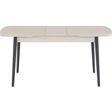Dekorazi Lave Kelebek Açılır Mutfak Masası 75X130 cm