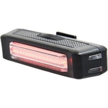 Feyza Design 5026T USB Şarjlı Arka Işık - Beyaz Spor Bisiklet Aksesuarı