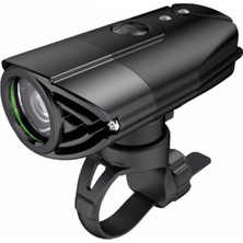 Feyza Design 1200 Mah R3-T6 3 Mod Su Geçirmez Bisiklet Farı - Siyah