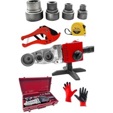 Moonshop Pro Çift Residanslı 1900 Watt Isı Ayarlı Pprc Büyük Plastik Boru Kaynak Makinesi Metre