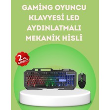 Hobilinka Gaming Klavye ve Mouse Seti PG8018 – Dayanıklı Tuşlar Hızlı Komut