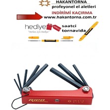 ALWAYSSPEED H  Rico 8 Parça Çakı Tip Düz Alyan Anahtar Seti