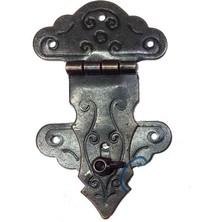 Hobilinka Kuyruklu Kilit, Sandık, Kutu Askısı - 36X60MM, Oksit, 100 Adet