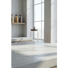 Acar Arlina Akasya Kapaklı Cam Kavanoz - 29 cm