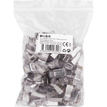 Hobilinka S-Lınk SL-COB24P RJ45 Yeni Nesil Jac Utp Cat6 Metal (100LÜ PAKET)(1923)