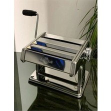 Airobazar Paslanmaz Çelik Erişte Kesme Makinesi, Manuel Makarna & Mantı Hamur Açma Makinesi