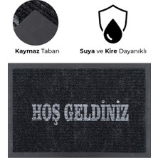 Karmat Nem Alıcı, Toz Alıcı Paspas, Baskılı Hoş Geldiniz Yazılı Paspas, Kaymaz Taban Iç ve Dış Mekan Paspas