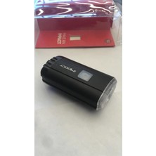 Feyza Design Şarjlı Siyah Bisiklet Ön Far 150 Lümen