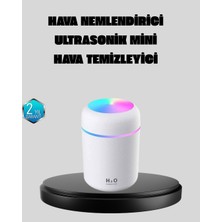 Hobilinka Taşınabilir USB Mini Nemlendirici – LED Aydınlatmalı Çift Püskürtme Modu