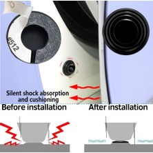 Hobilinka Araba Kapı Ses ve Darbe Emici Pad 10 Adet Siyah (4887)