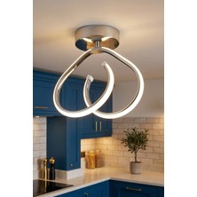 TERRA lighting Dafni Model Modern Plafonyer,3 Renk Yanabilen Power LED Avize, Salon Oda Mutfak Hol Avize