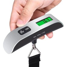 Hobilinka Dijital Işıklı Elektronik Askılı El Bagaj Tartısı Bavul Kantarı Seyahat Çantası 50KG