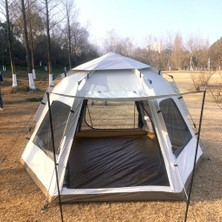 Hobilinka Tam Altıgen 8 - 10 Kişilik 280 x 280 x 160 cm 210D Oxford Kumaş Çadır