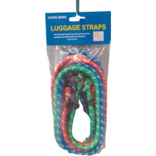 Feyza Design Kırmızı Metal Kanca 3'lü Set Bagaj Lastiği