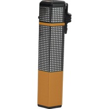 Als Jet Torch Çakmak Gazlı – Cohiba Tarzı Desenli Tasarım, Rüzgar Dayanıklı Pürmüz Çakmak, Metal Gövde