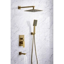 HT Prima Ankastre Duş Sistemi Modern Tasarım El ve Tepe Duşu