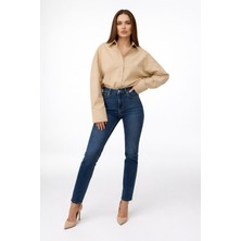 Bej Günlük Gömlek