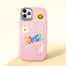 Ucuc iPhone 11 Pro Uyumlu Darbe Emici Kamera Korumalı Pembe Silikon Kılıf