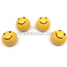 Hobilinka Gülen Emoji Lüx Sibop Kapağı Sarı