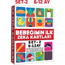 Feyza Design Bebeğim Için 15'li Zeka Kartları Seti 6-12 Ay