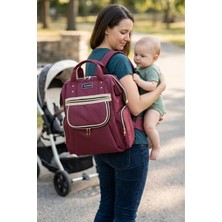 Focux-05 Anne Bakım Bebek Çantası Anne Çantası Sırt Çantası