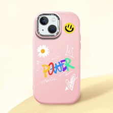 Ucuc iPhone 13 Mini Uyumlu Darbe Emici Kamera Korumalı Pembe Silikon Kılıf