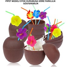 Hobilinka Hindistan Cevizi Pipetli Bardak