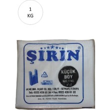 Hobilinka Beyaz Kalın Atlet Poşet Küçük Boy 25X45 cm 1 kg 1 Paket (Takriben 110 Adet)