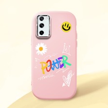 Ucuc Samsung Galaxy S20 Fe 4g/5g Uyumlu Darbe Emici Kamera Korumalı Pembe Silikon Kılıf